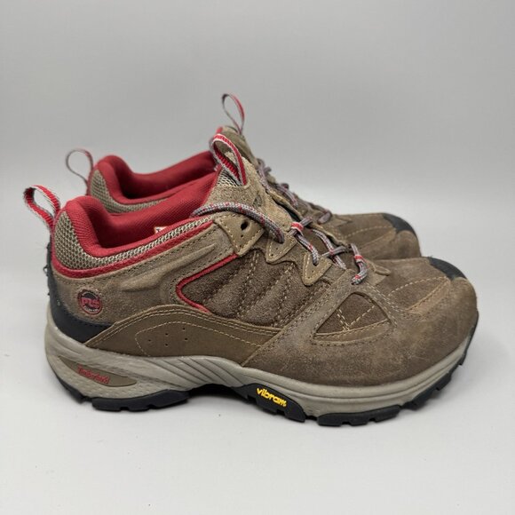 Timberland Pro Series Women's Size 7.5M Willow Trail Shoes Hiking Brown Vibram - Picture 1 of 9